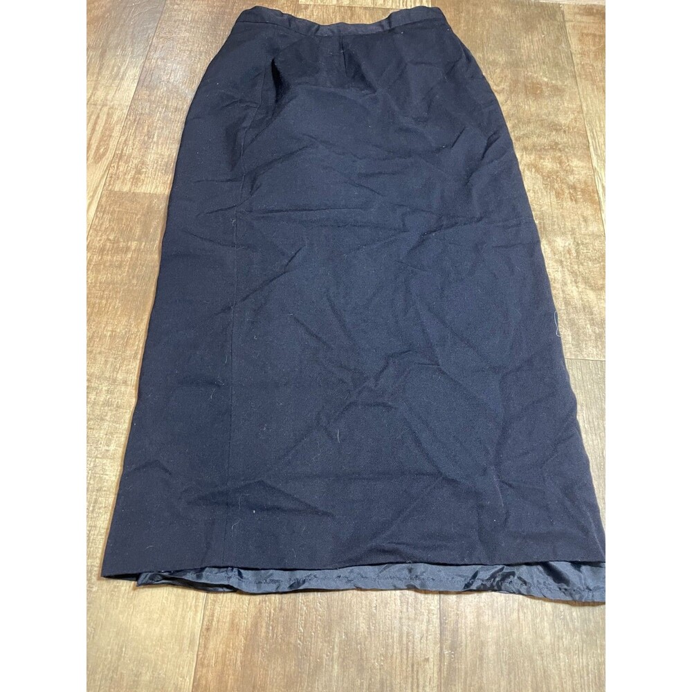 David N Skirt Navy Blue 27" Waist 33" Long